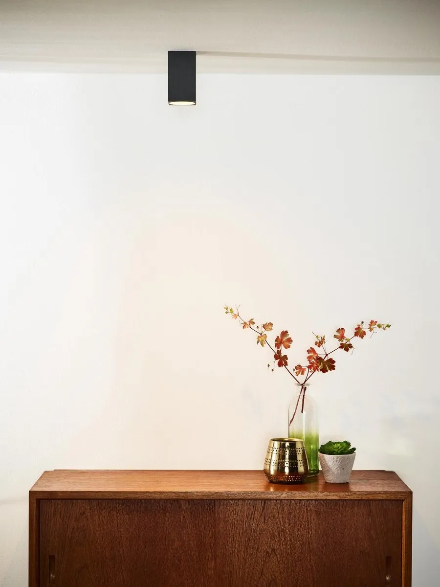Lucide DELTO Plafondspot LED Dim to Warm GU10 5W - Grijs