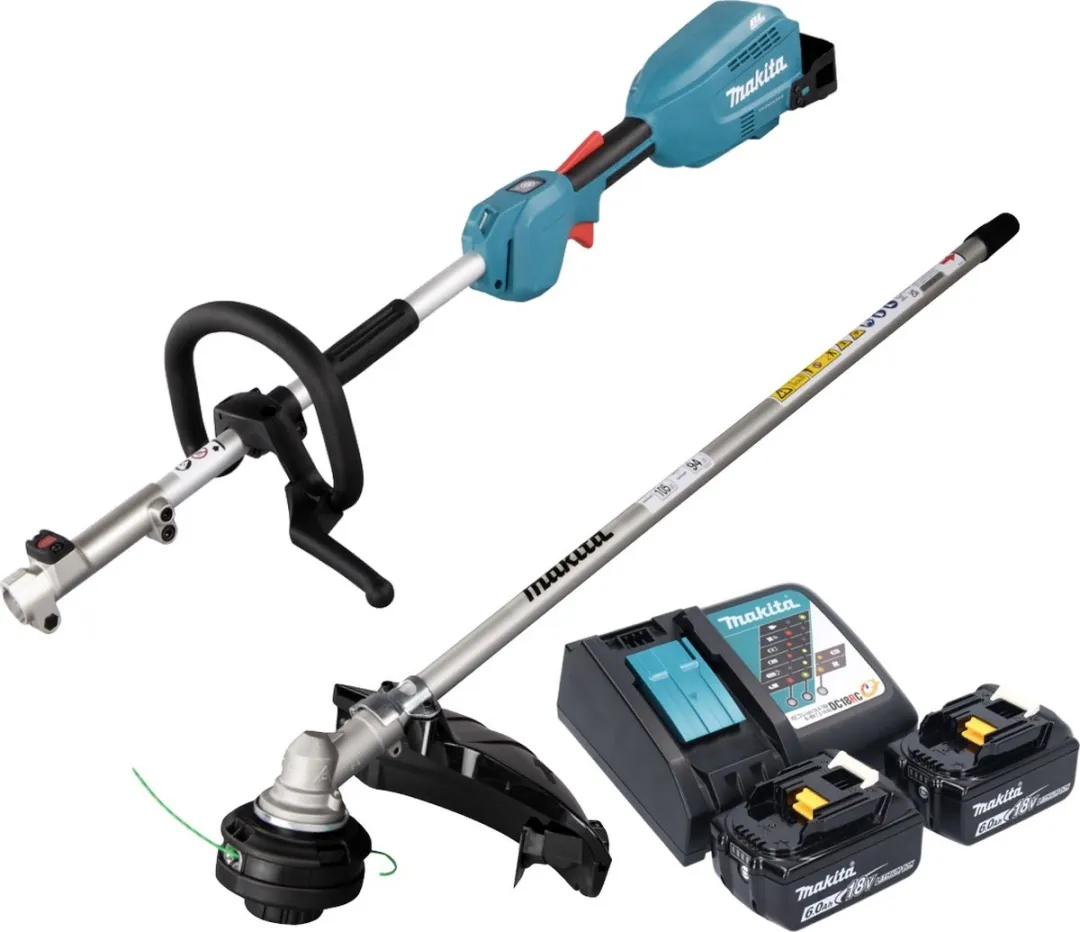 Makita DUX 18 RG2X1 Multifunctionele Aandrijving - 2x 6.0Ah Accu