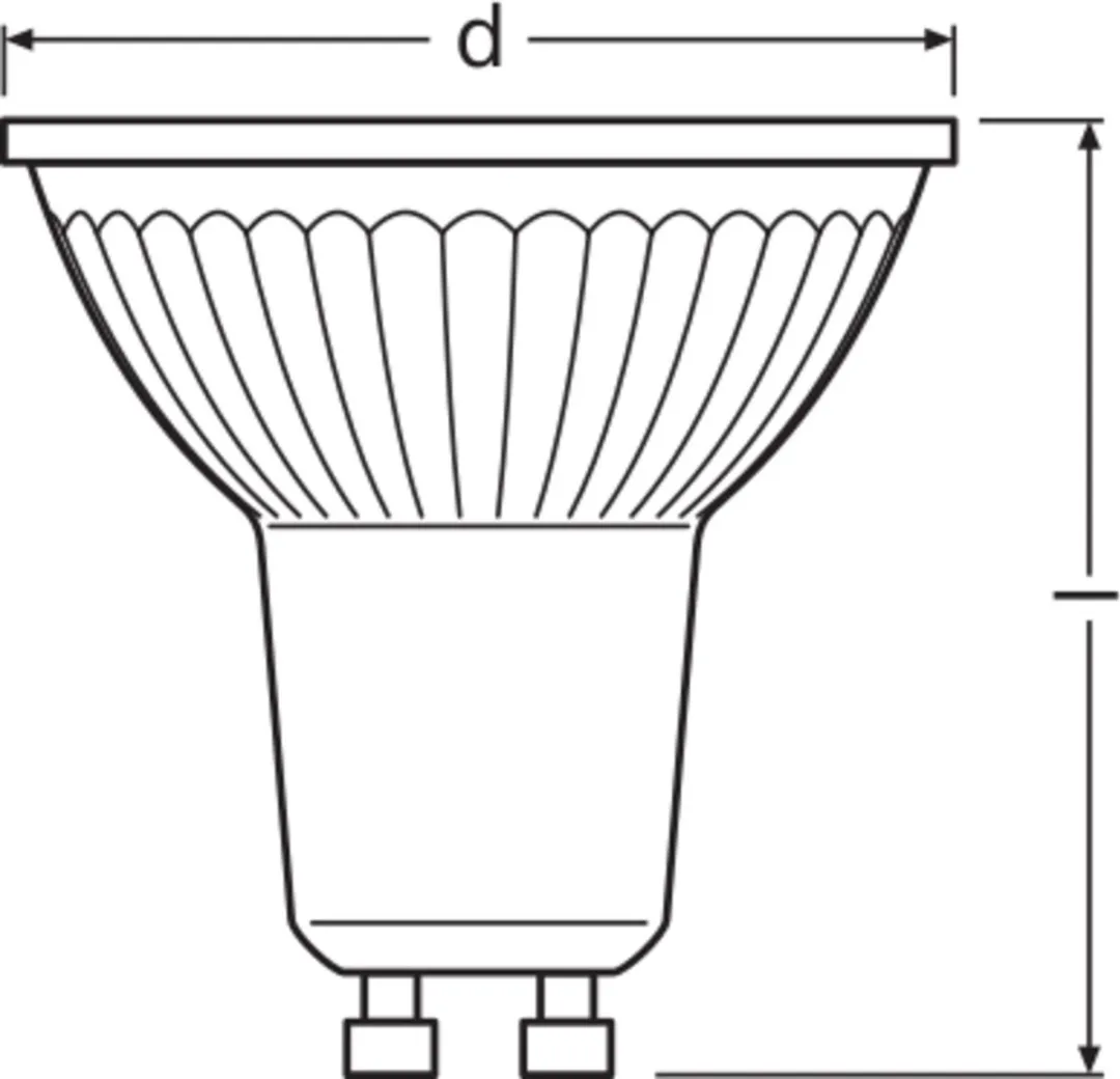 Osram Parathom LED-lamp E3A69 - 7.9W - Transparant