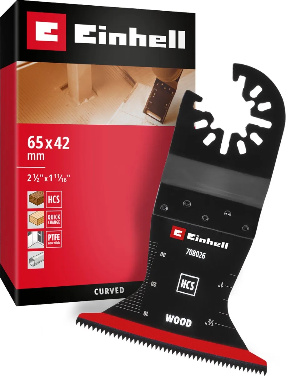Einhell Invalzaagblad Koolstofstaal 65mm