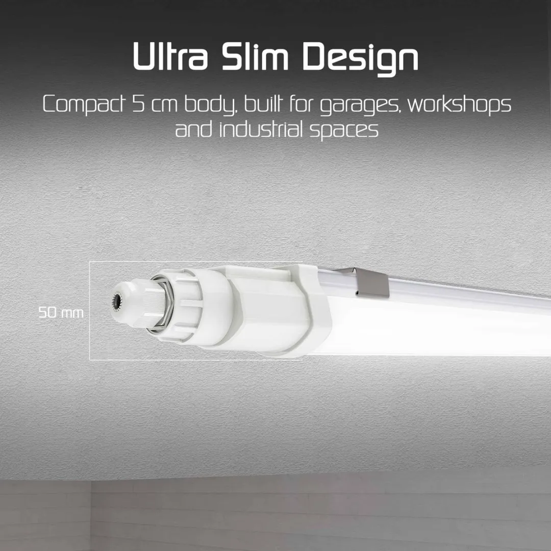 Ledvion 16x LED Armatuur 150cm 40W 6500K - IP65 - afbeelding 4 van 6