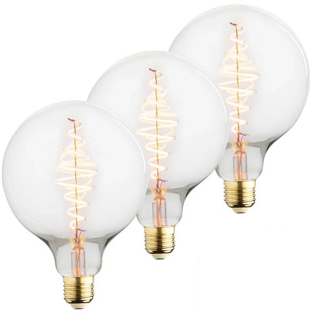 Lybardo E27 LED Lamp 3-pack - 18W - 1800K Warmwit - 3-staps Dimbaar