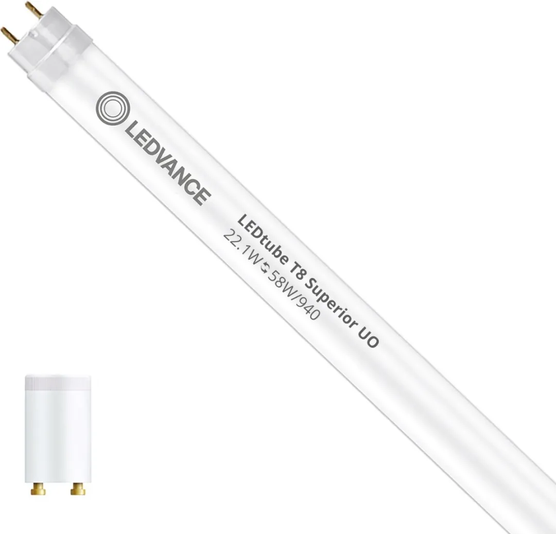 LEDVANCE LED Buis T8 Superior 22.1W 4100lm 865 Daglicht 150cm - Donkergroen