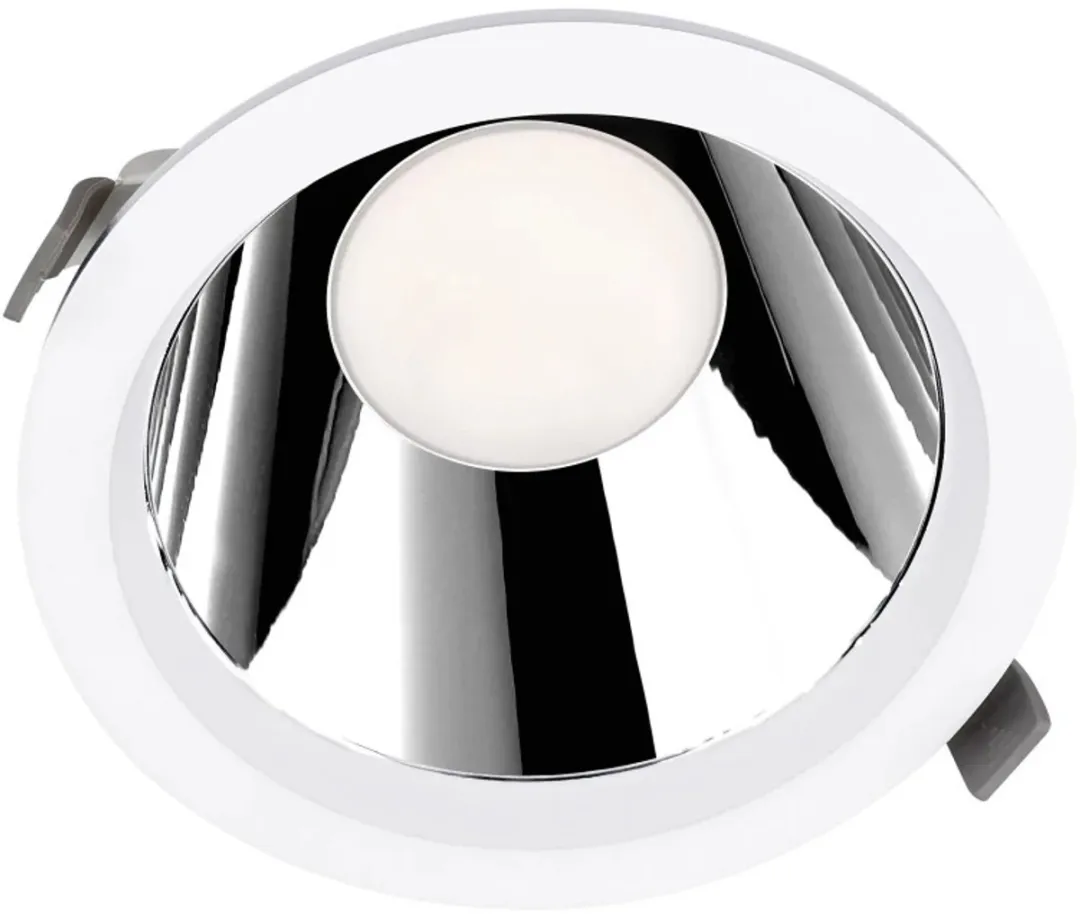 LEDVANCE LED Downlight Comfort Opaal Aluminium 18W - 2160lm - 3000K - IP44