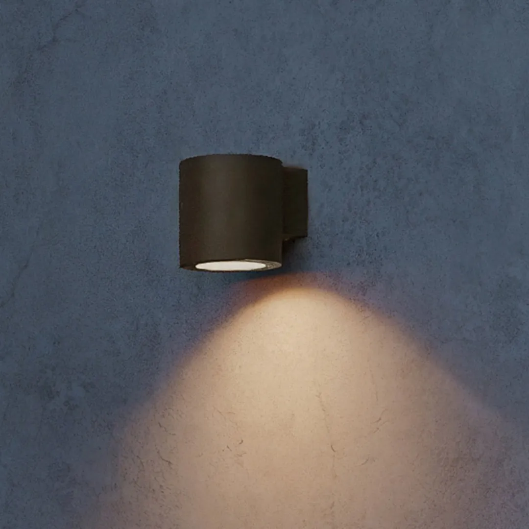 Philips Fylx Wandlamp Buiten Bruin - GU10 Warmwit 4.6W