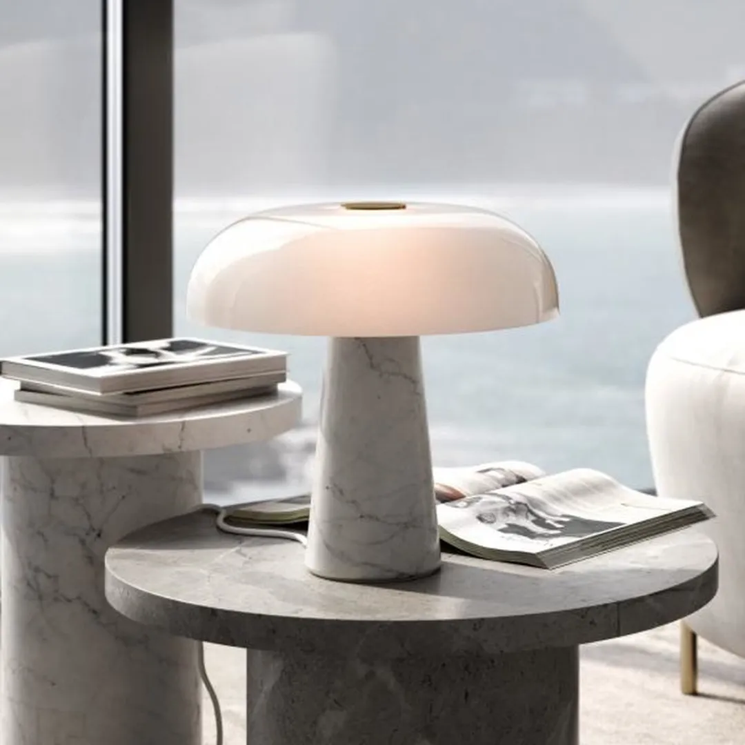 Nordlux Glossy Tafellamp E27 - Wit licht