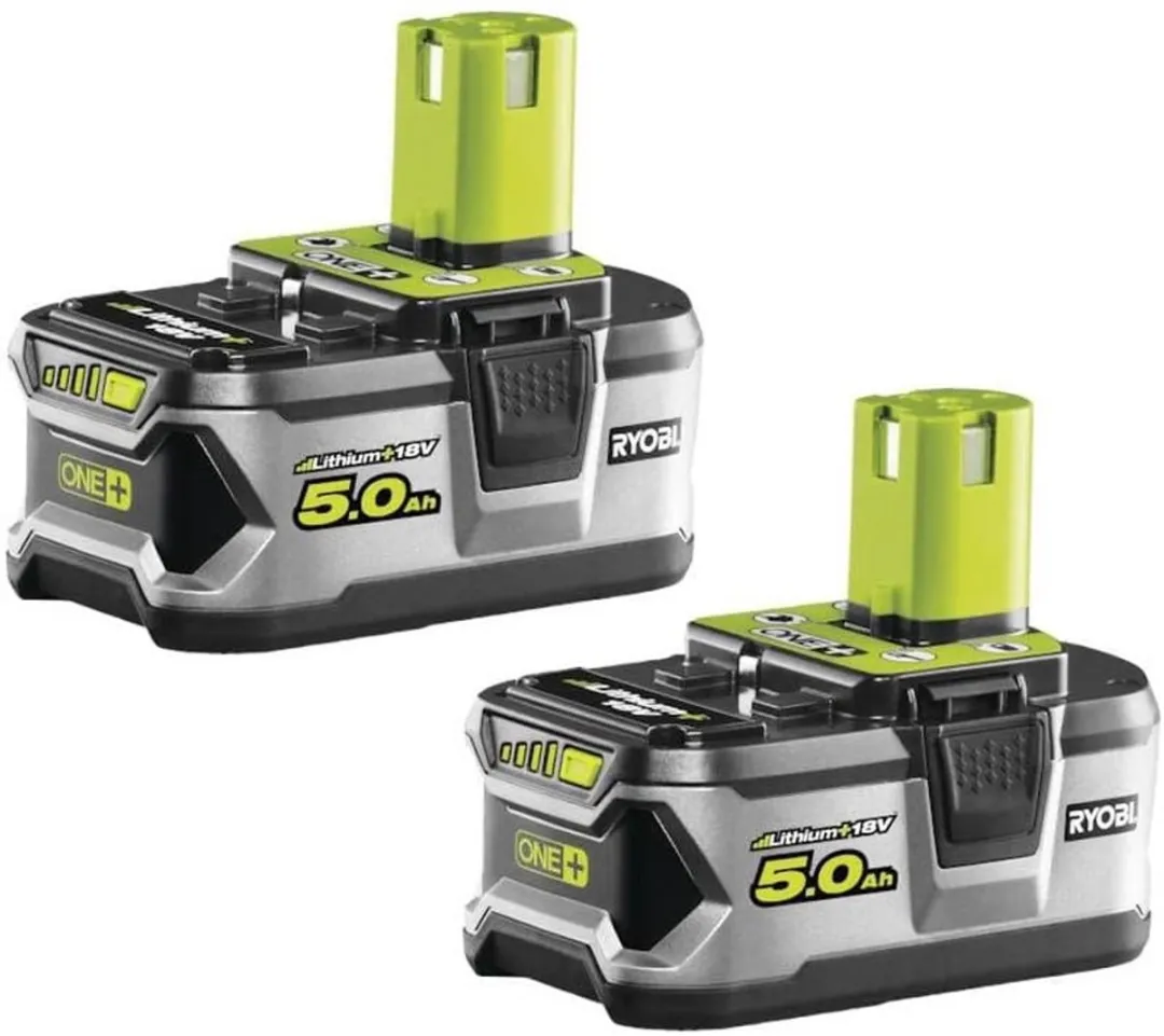 Ryobi 18V ONE+ RB18LL50F12 Accu's 2x 5,0Ah