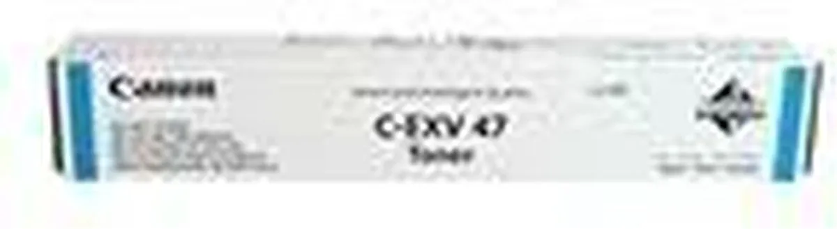 Canon C-EXV47 Tonercartridge Cyaan - 21.500 Pagina's