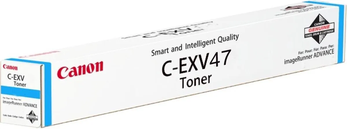 Canon C-EXV47 Tonercartridge Cyaan - 21.500 Pagina's