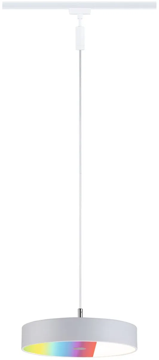 Paulmann 95680 URail Hanglamp Smart Home Zigbee 3.0 Hildor RGBW 510lm 10W RGBW+