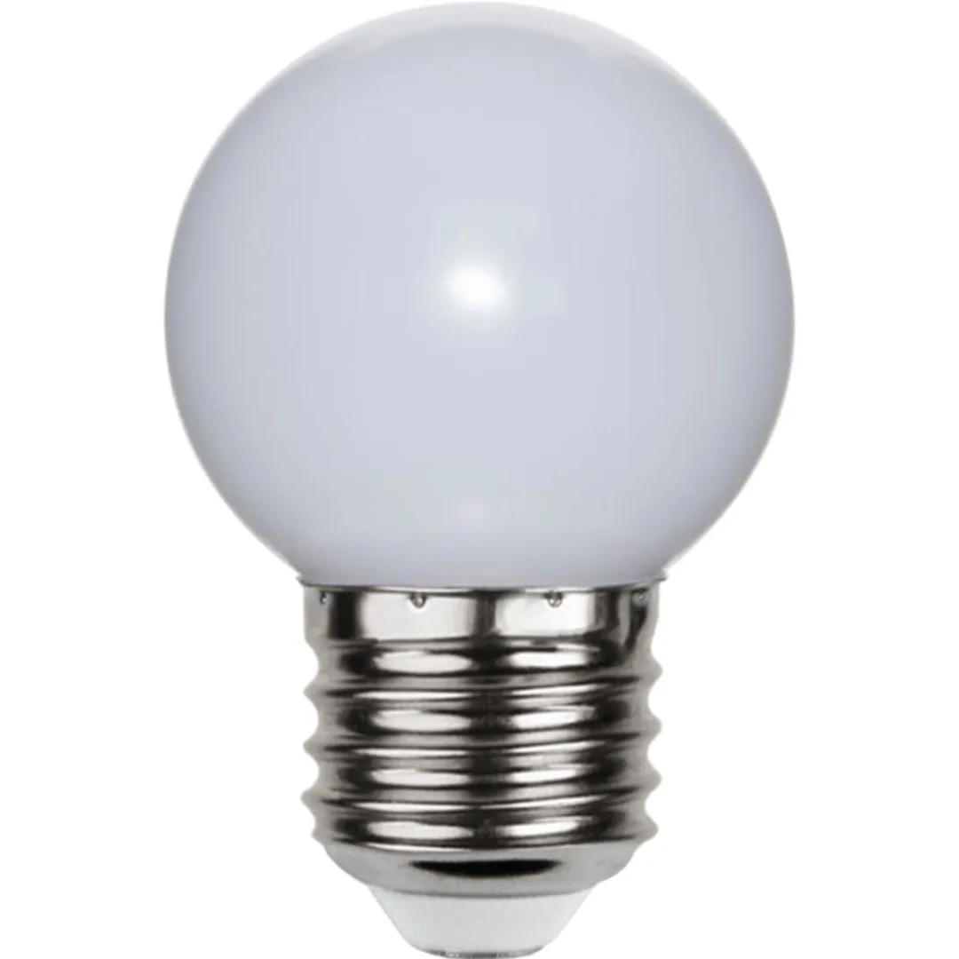 Star Trading Prikkabel Kogellamp E27 1W Extra Warm Wit - 5 Stuks - afbeelding 6 van 6