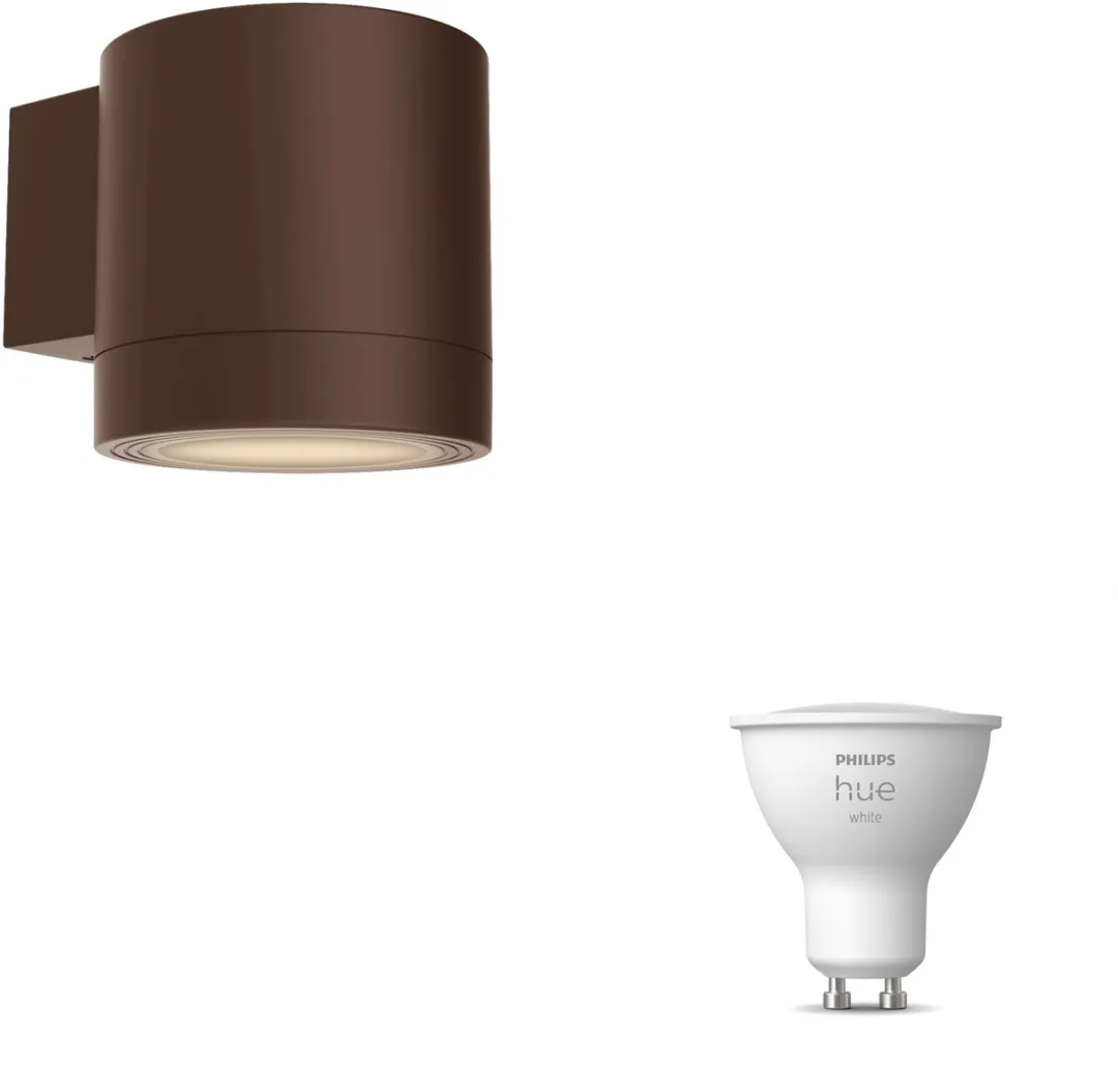 Philips Hue Fylx Wandlamp Buiten Bruin