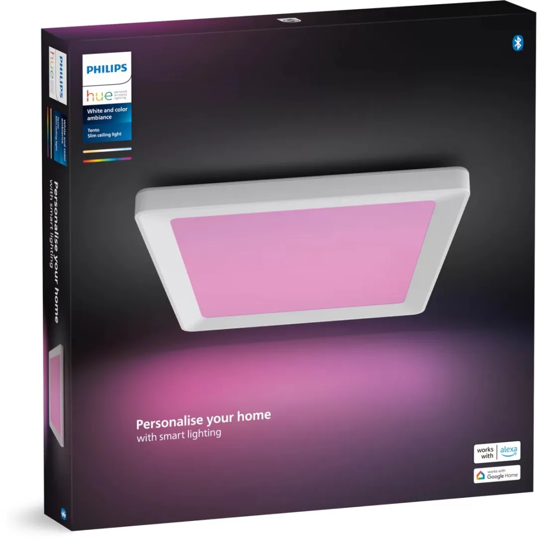 Philips Hue Tento Plafondlamp 20W - Wit - afbeelding 3 van 5