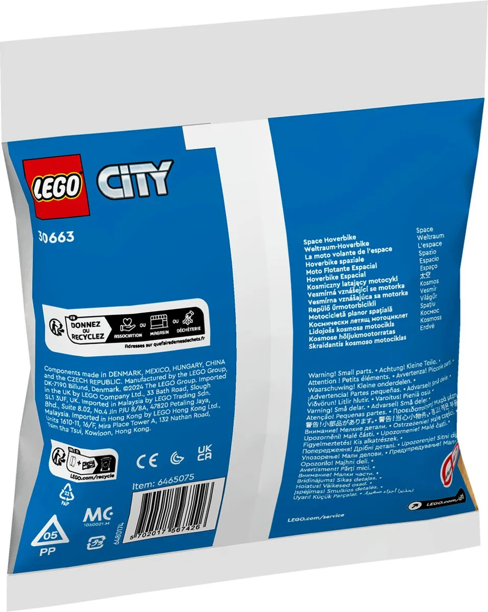 LEGO City Space 30663 Ruimte Hoverbike - 46 Stukken - afbeelding 6 van 6