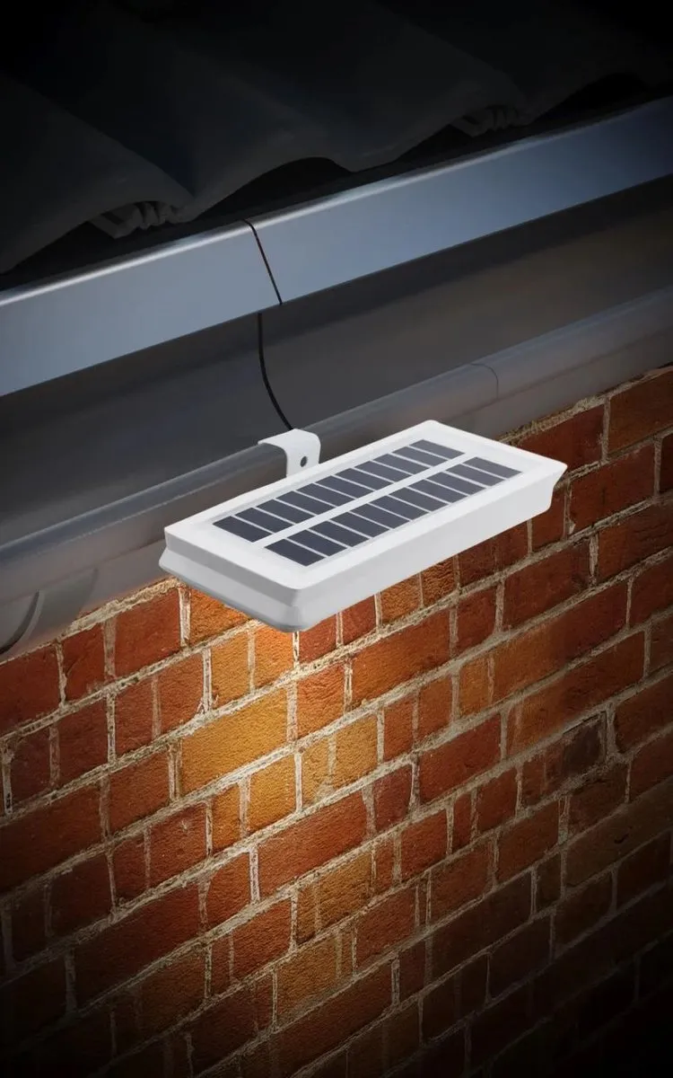 Westfalia Zonne LED Dakgootleuchten 2 Stuks - 50 Lumen