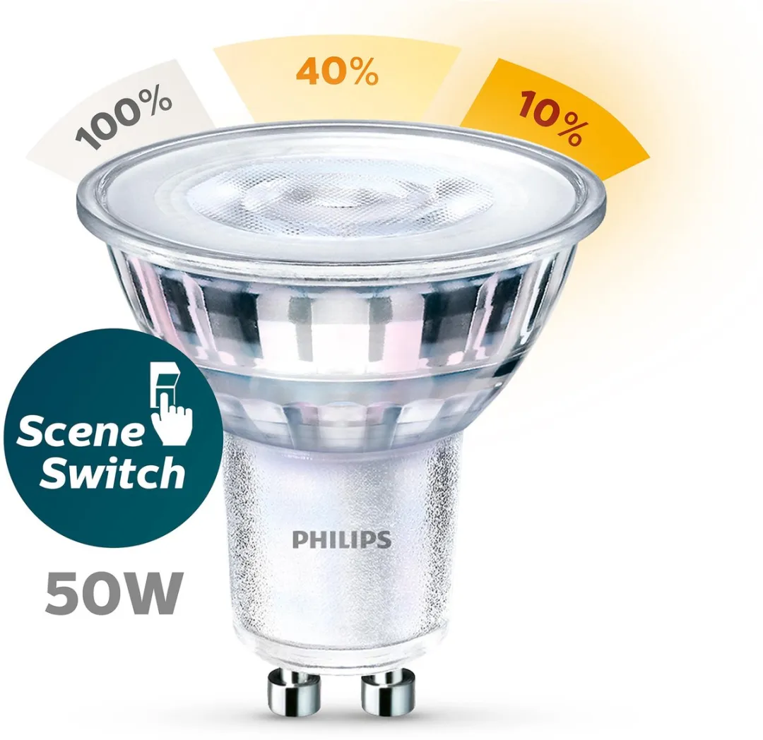 Philips Fylx Wandlamp Buiten Zwart - GU10 Warmwit 4,8W
