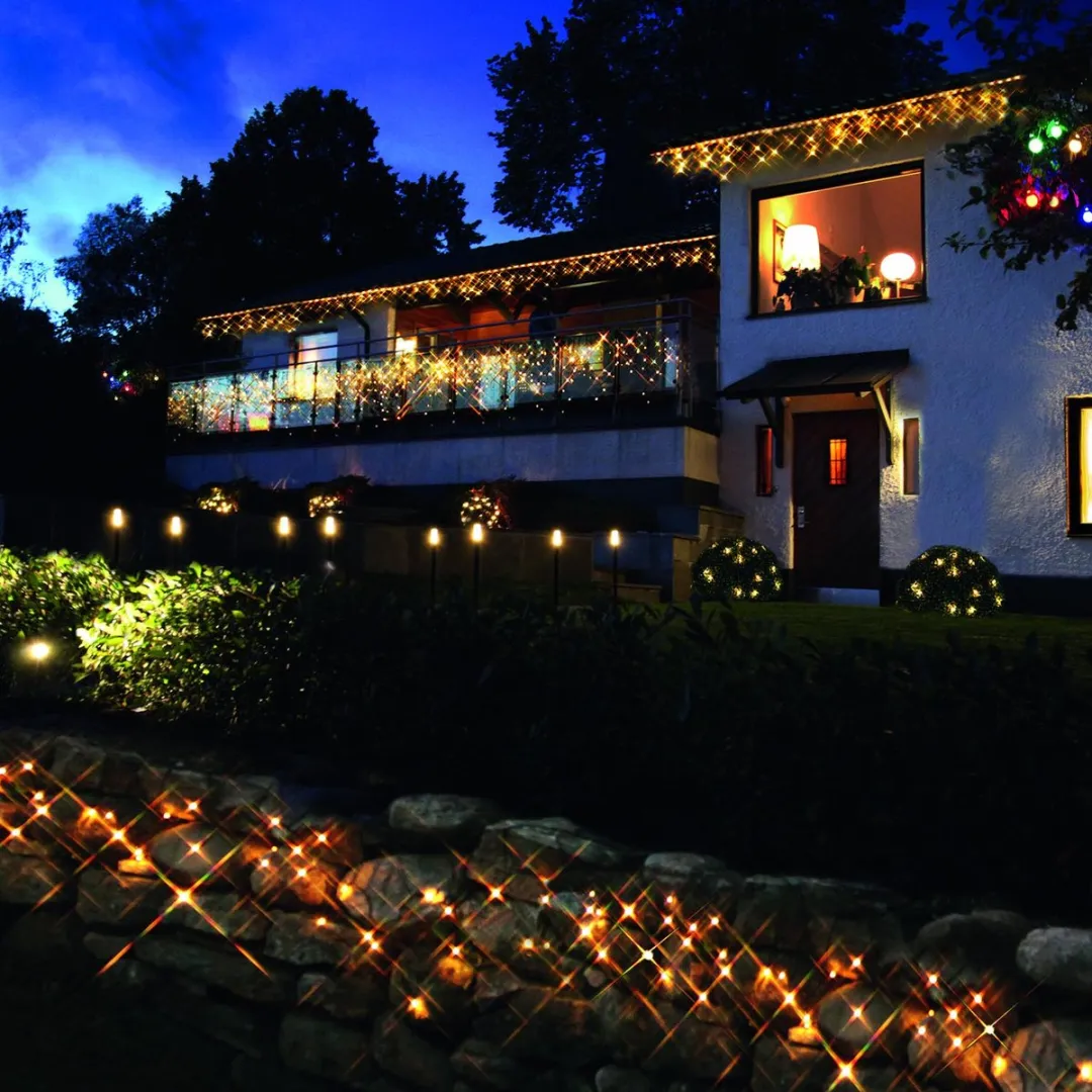 Star Trading Lichtgordijn Extra System 24 Buiten LED 2m - Warm wit