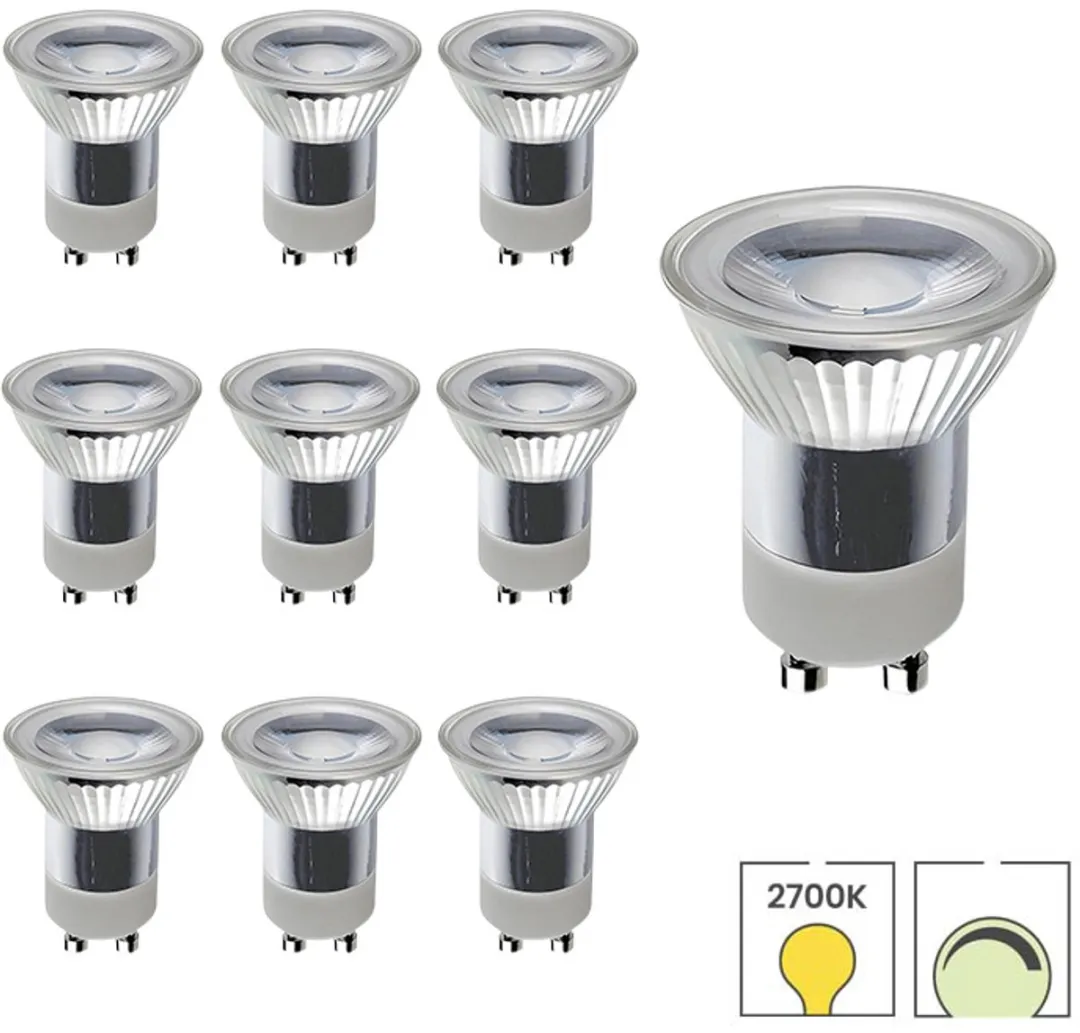 Lybardo GU10 LED Lamp 10-pack