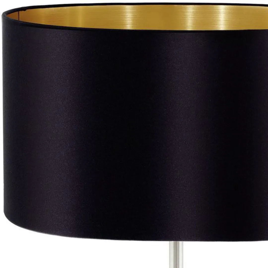 Eglo Maserlo Vloerlamp E27 - 151cm - Grijs/Zwart/Goud