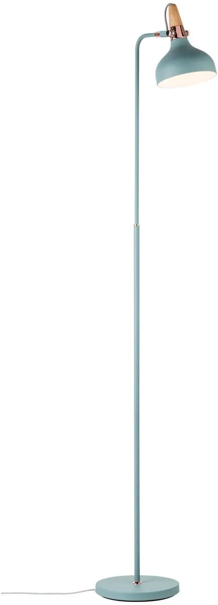 Paulmann Juna Staande Lamp E14 - 20W - Softgroen/Koper/Hout