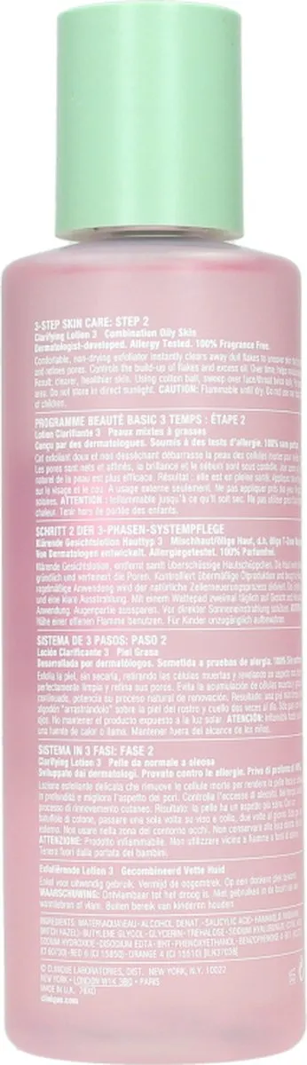 Clinique Clarifying Lotion 3 Reinigingslotion 400ml