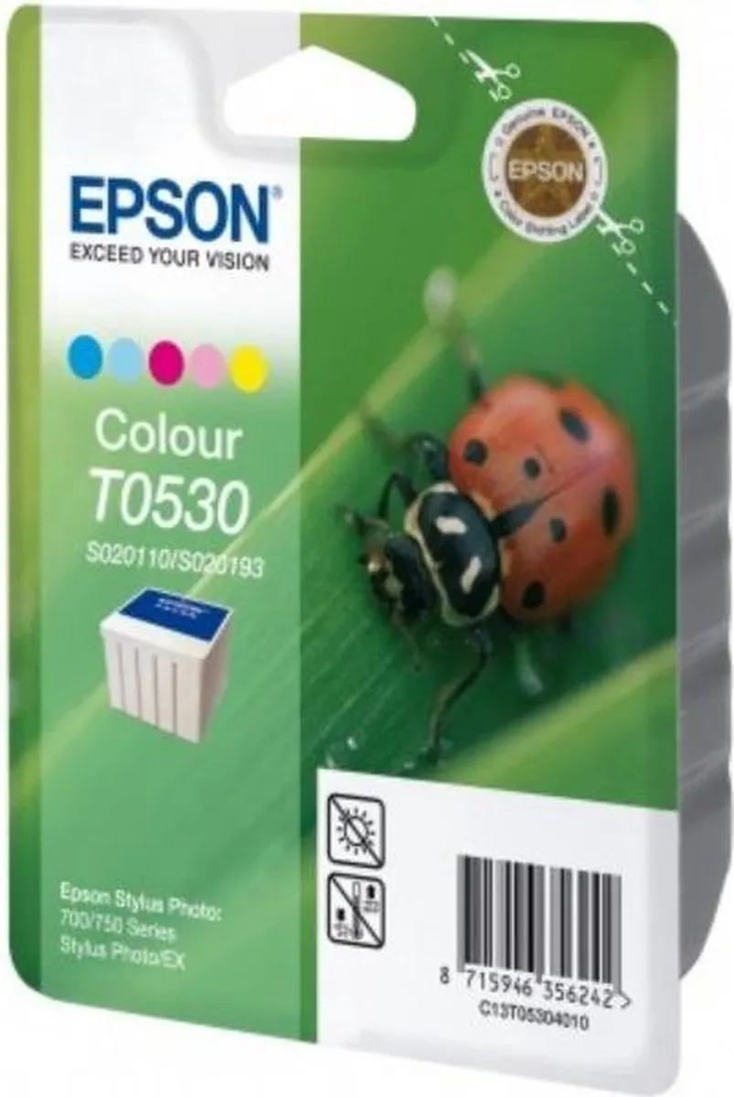 Epson T053 Inktcartridge - 6 Kleuren 43ml