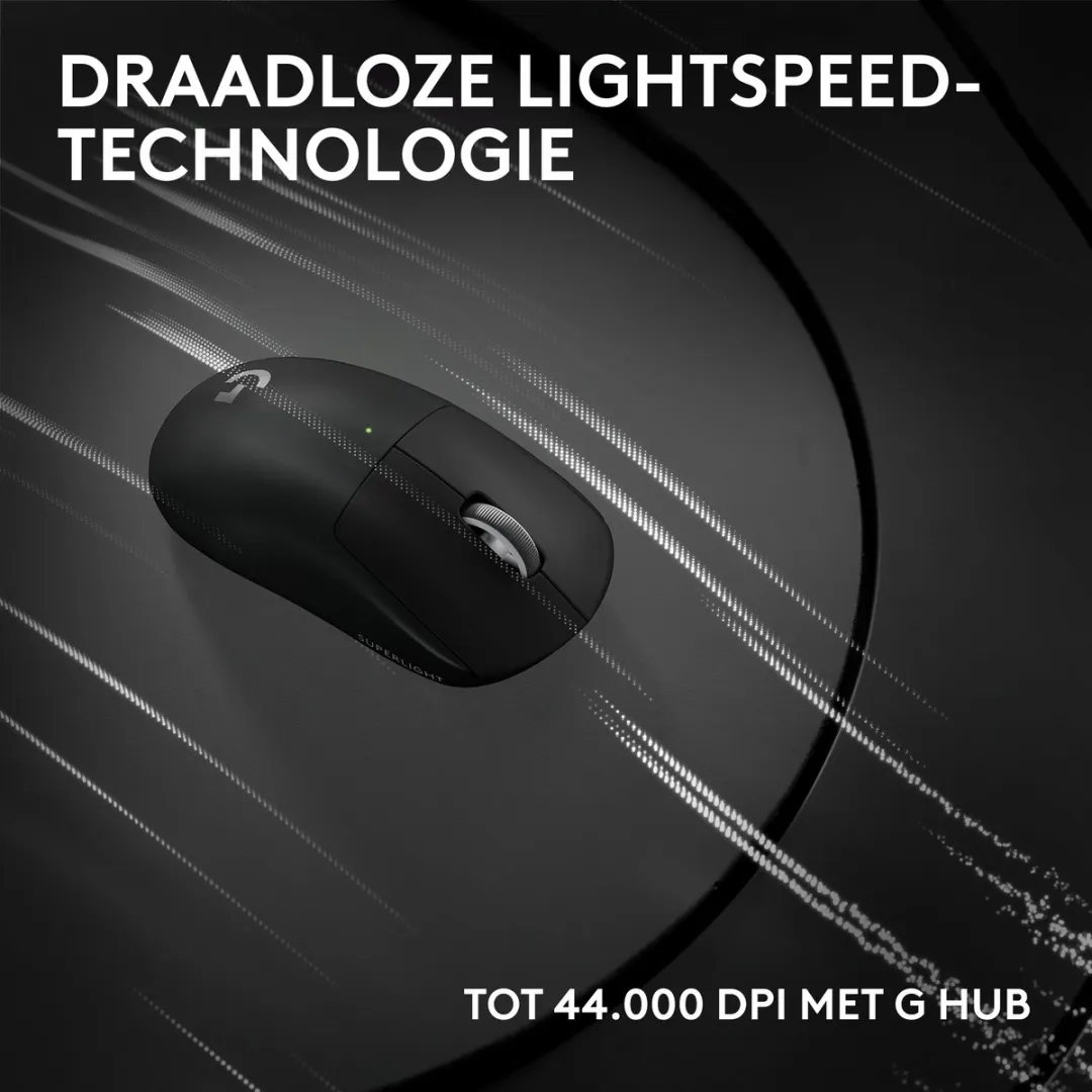 Logitech G PRO X Superlight 2c Draadloze Gaming Muis - Zwart