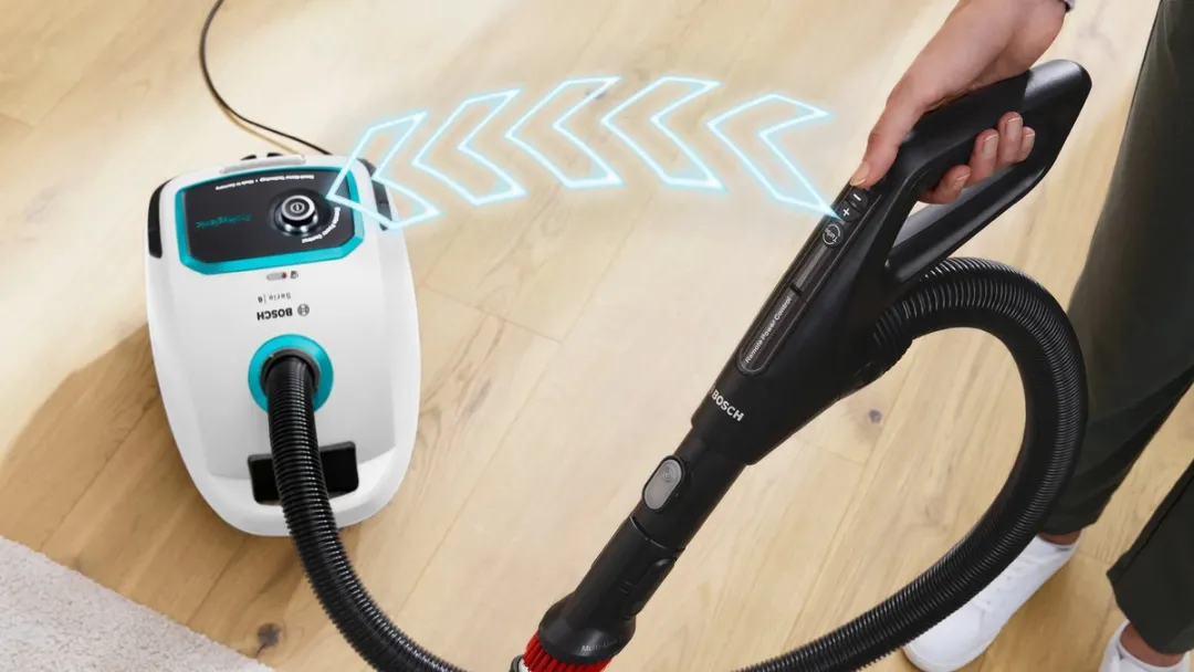 Bosch BGL6HYG1L Stofzuiger Droog/Nat 600W - 4L - Zwart/Wit - afbeelding 6 van 6