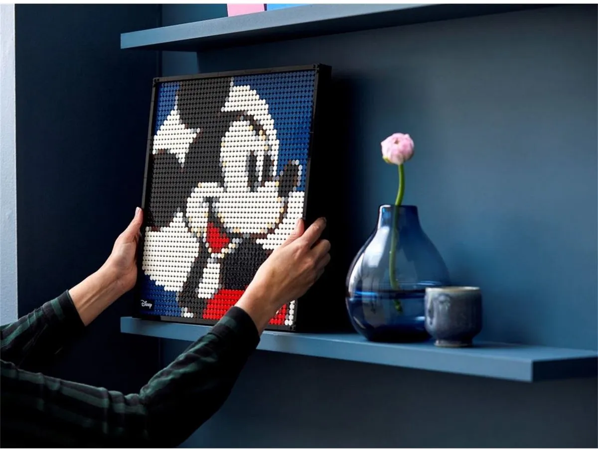 LEGO Art Disney Mickey Mouse 31202 - 2658 Stenen - afbeelding 6 van 6