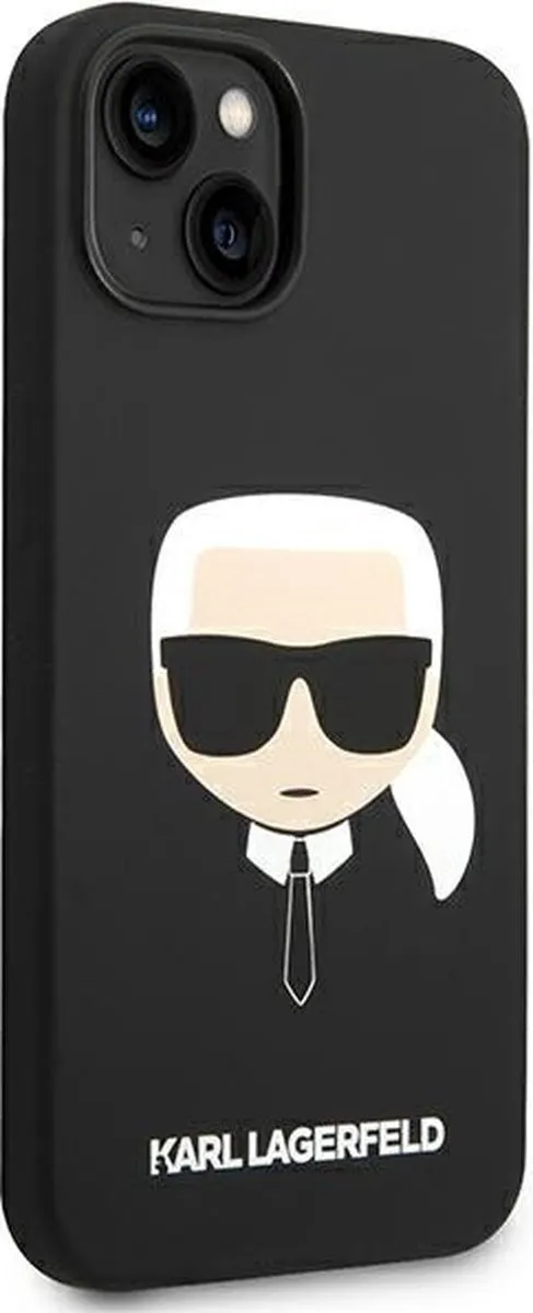 Karl Lagerfeld Karl's Head iPhone 14 Plus Hoes - Zwart - afbeelding 6 van 6