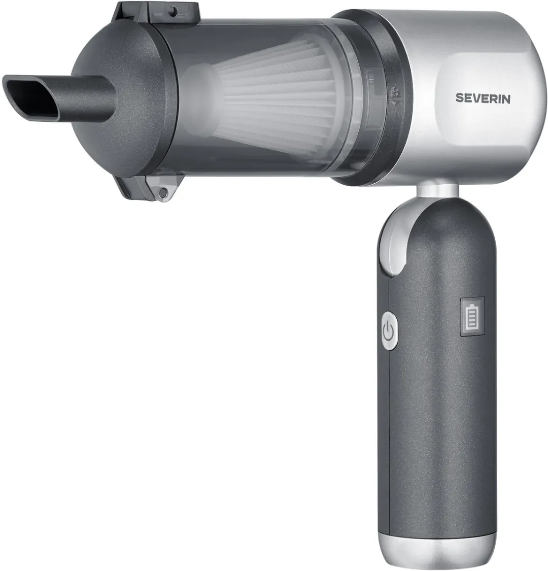 Severin HV 7135 S-Power DuoBoost Staande Stofzuiger - Antraciet - afbeelding 6 van 6