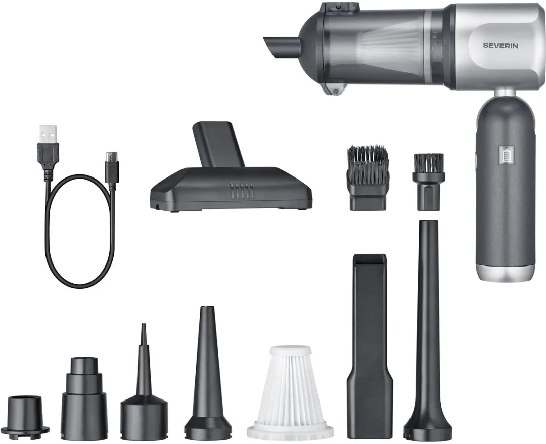 Severin HV 7135 S-Power DuoBoost Staande Stofzuiger - Antraciet