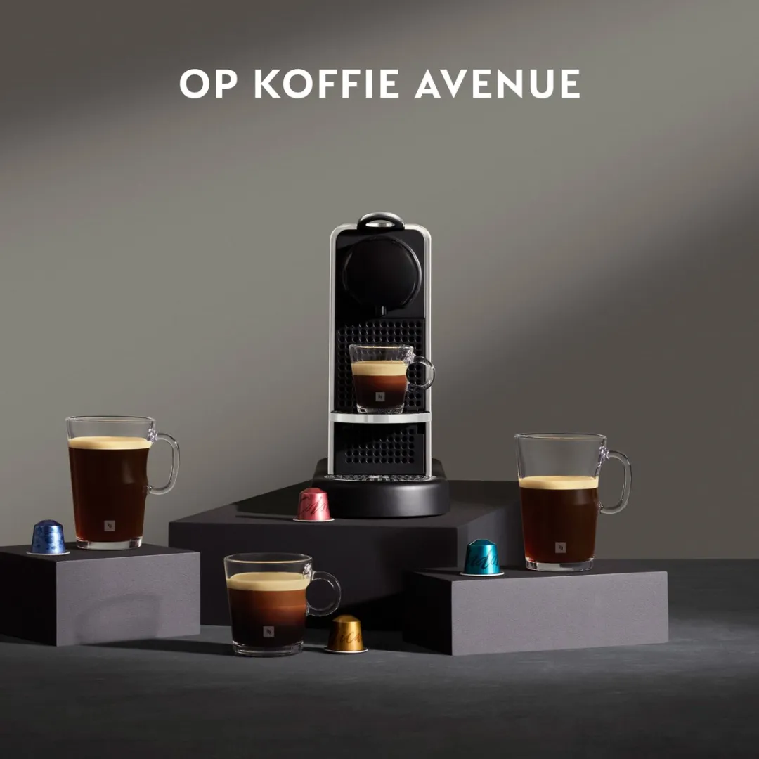 Krups Nespresso Citiz XN610T Koffiecupmachine - Titanium