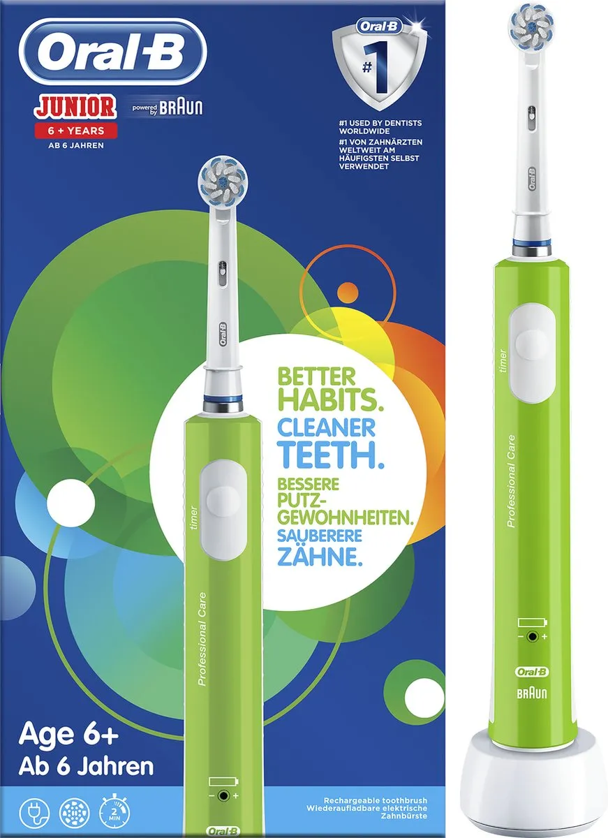 Oral-B Junior Elektrische Tandenborstel - Groen