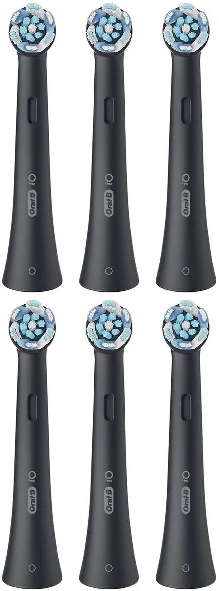 Oral-B iO Ultimate Clean Opzetborstels - 6 Stuks - Zwart