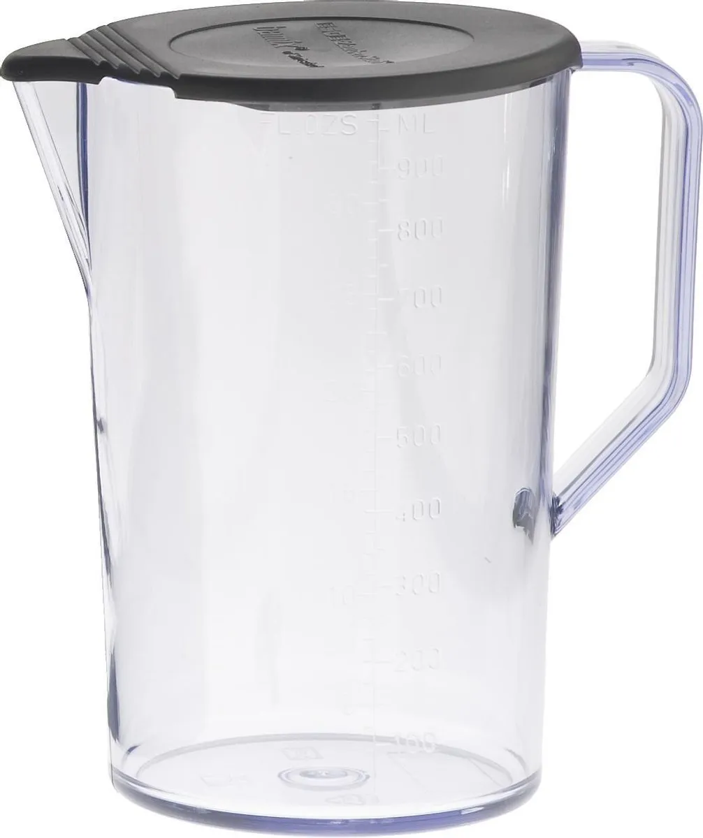 Bamix Maatbeker met Deksel 1L