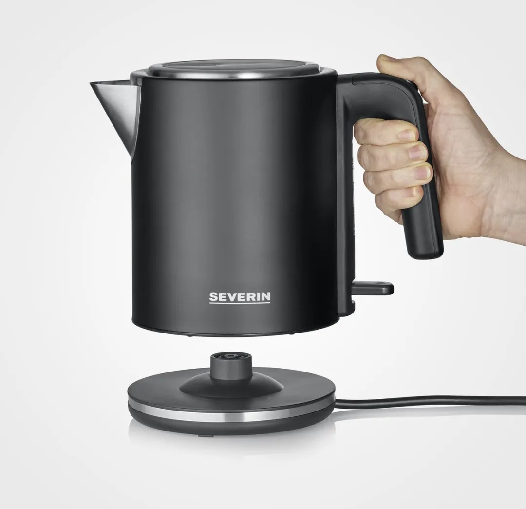 Severin WK 9555 Waterkoker 1L 2400W - Zwart