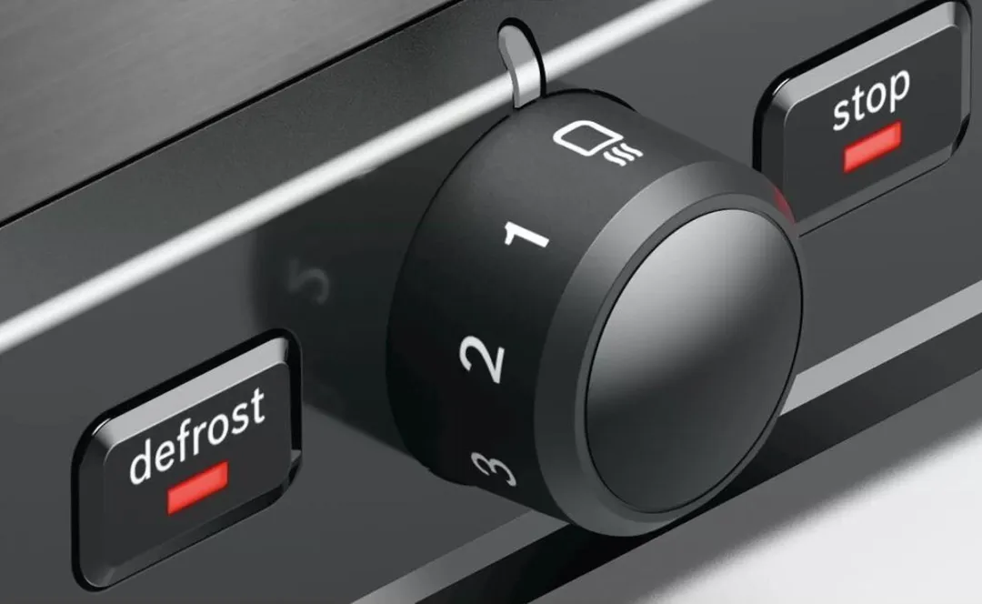 Bosch TAT5P425 DesignLine Broodrooster - 2 Sandwiches - Grijs/Zwart - afbeelding 6 van 6