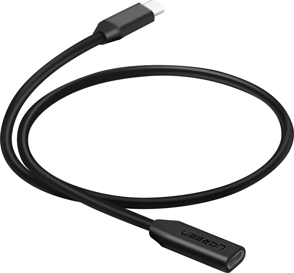 UGREEN USB-C Verlengkabel 5Gbps 3A 50cm - Zwart