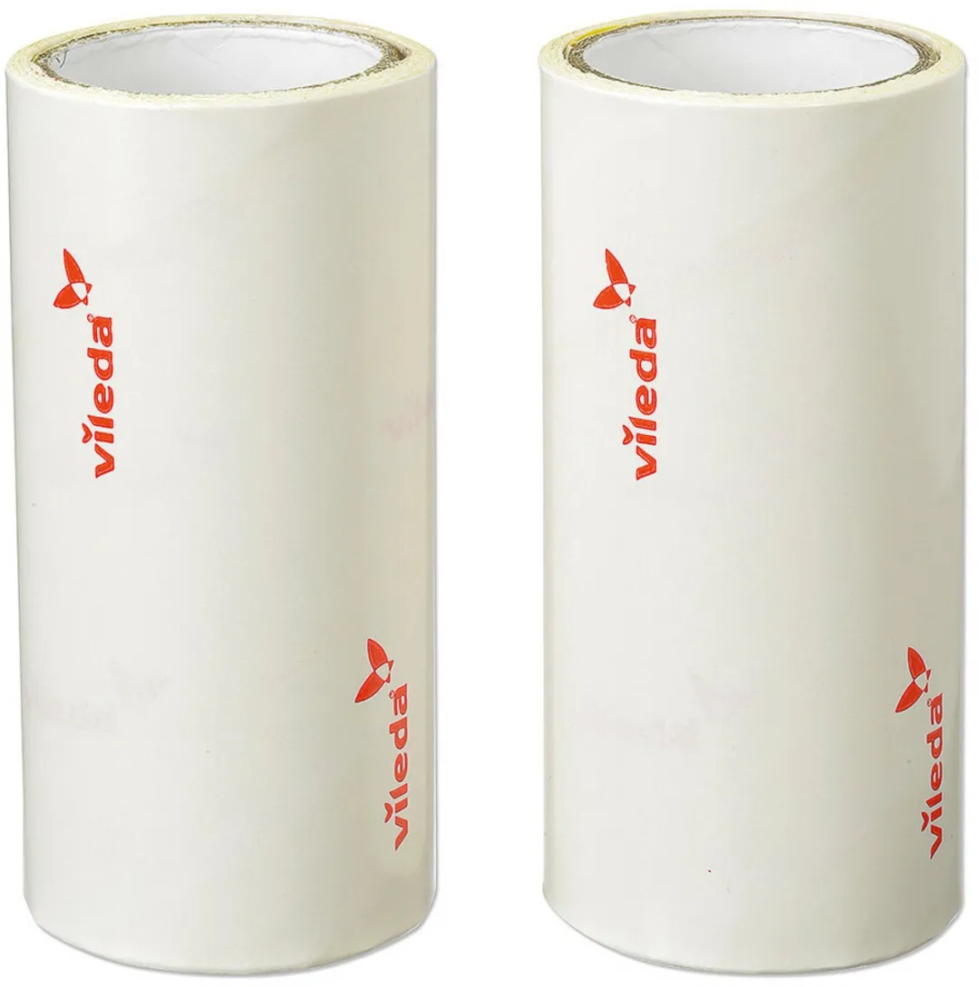 Vileda PetPro Vervanging Kleefborstel 2x29 Bladen - Rood