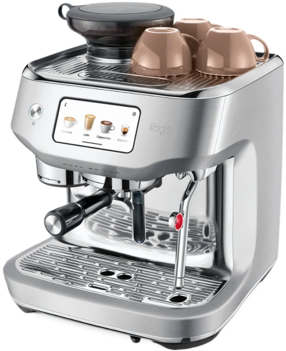 Sage the Oracle Dual Boiler Brushed Stainless Steel Pistonmachine