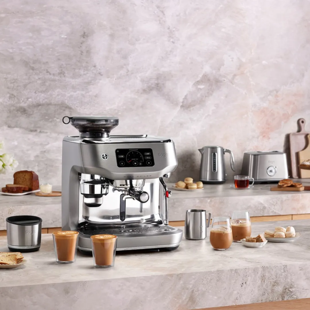 Sage the Oracle Dual Boiler Brushed Stainless Steel Pistonmachine