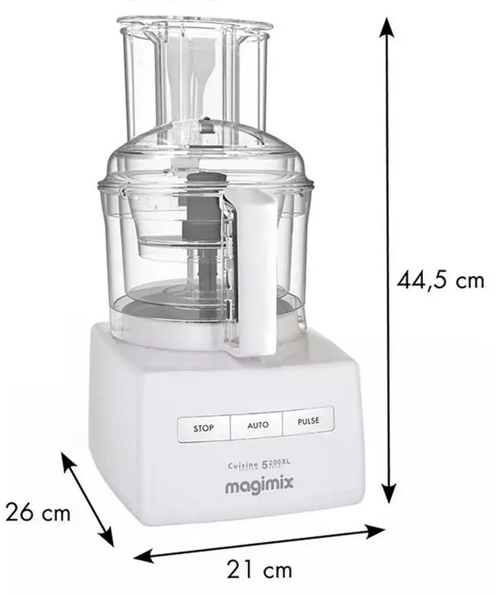 Magimix 18590F Keukenmachine 1100W - 3,6L - Wit