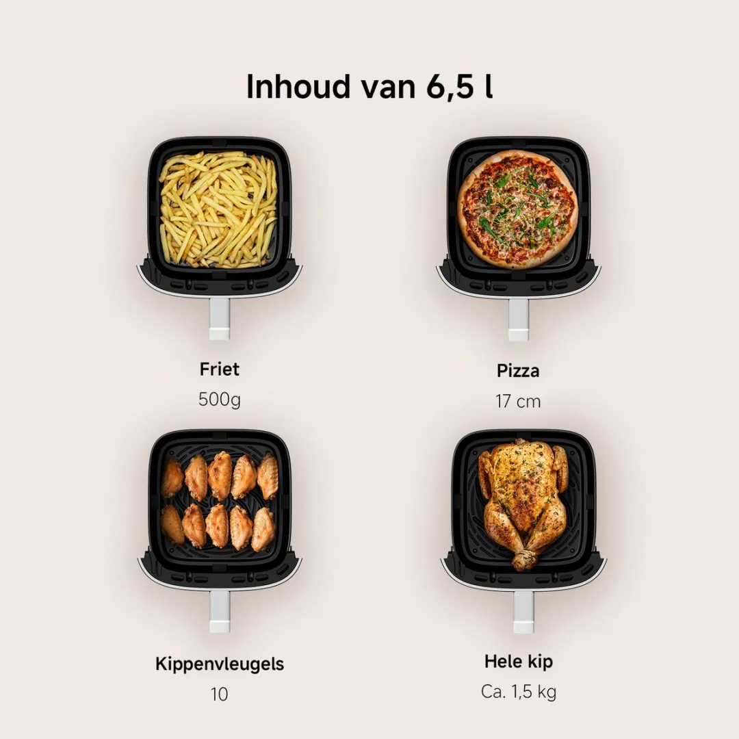 Xiaomi Airfryer XL 6,5L - 500g - Zwart