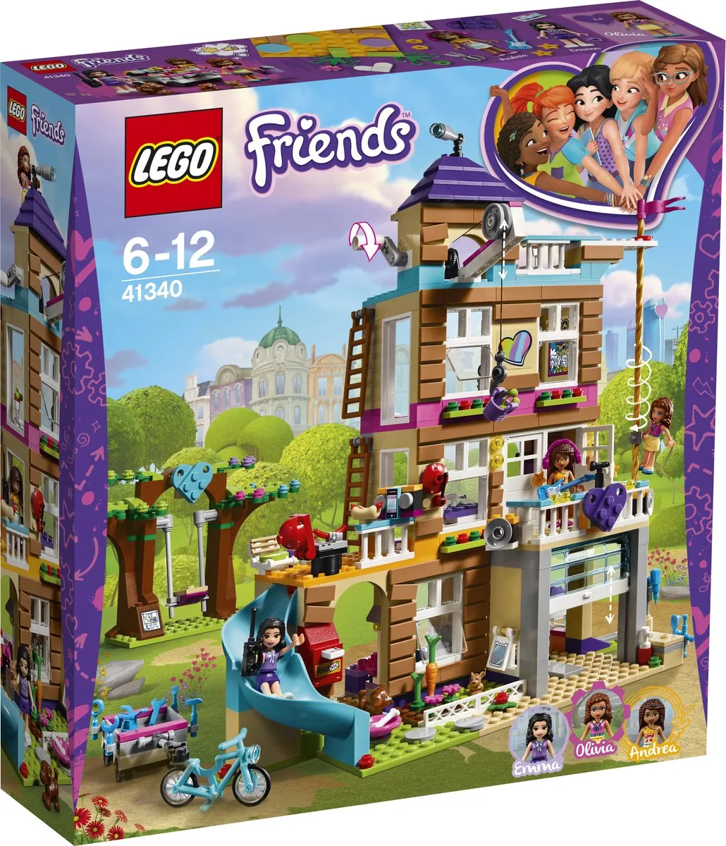 LEGO Friends Vriendschapshuis 41340 - 722 Stukken
