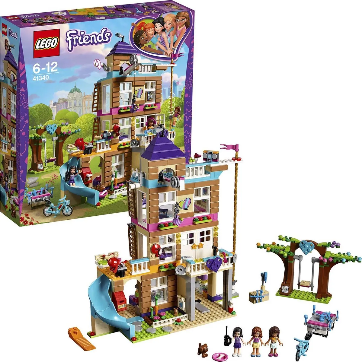 LEGO Friends Vriendschapshuis 41340 - 722 Stukken - afbeelding 6 van 6