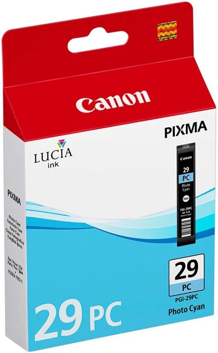 Canon PGI-29PC Inktcartridge Cyaan - 400 pagina's