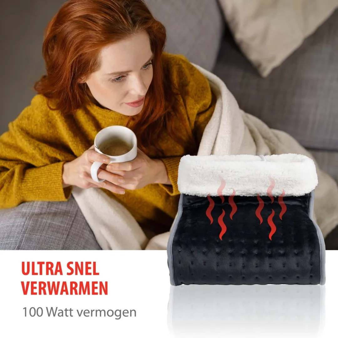 Alpina Voetenwarmer Grijs - 3 Warmtestanden