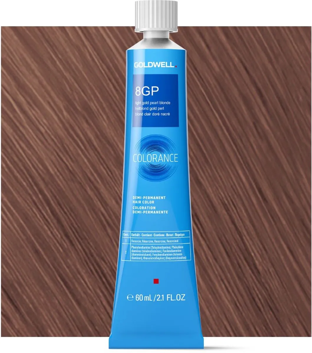Goldwell Colorance Color Tube 8GP Light Gold Pearl Blonde 120ml