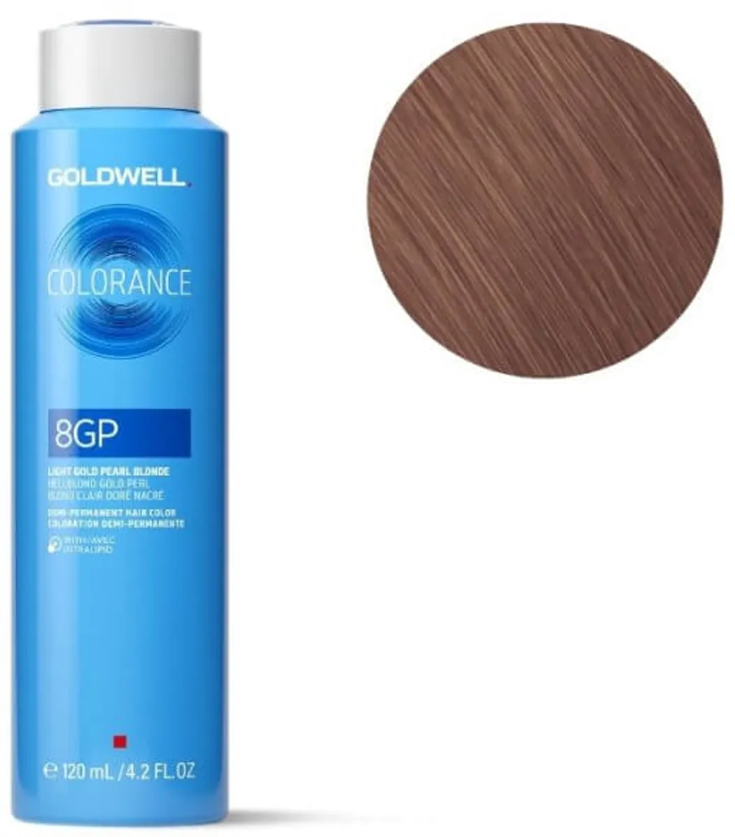 Goldwell Colorance Color Tube 8GP Light Gold Pearl Blonde 120ml